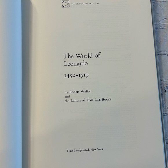 THE WORLD OF LEONARDO (1452-1519) BY ROBERT WALLACE & TIME LIFE SLIPCASE HARD - Picture 7 of 10